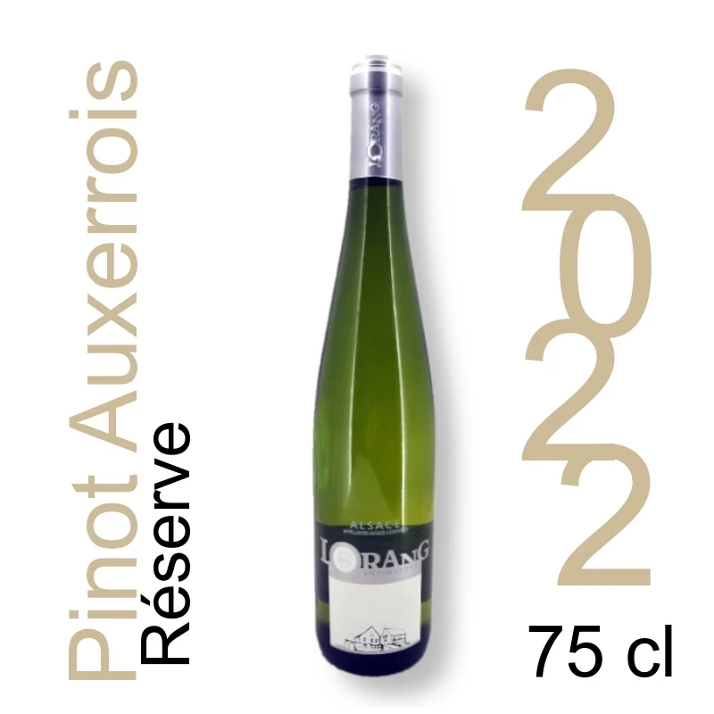 Pinot Auxerrois Réserve 2022 75cl